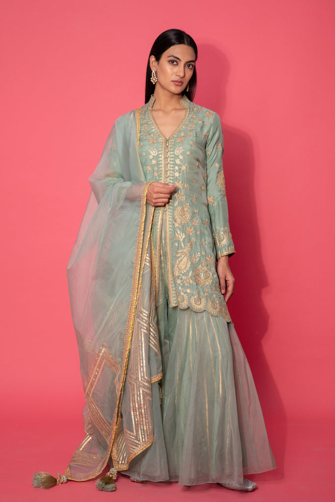 Sahiba Jacket with Sharara