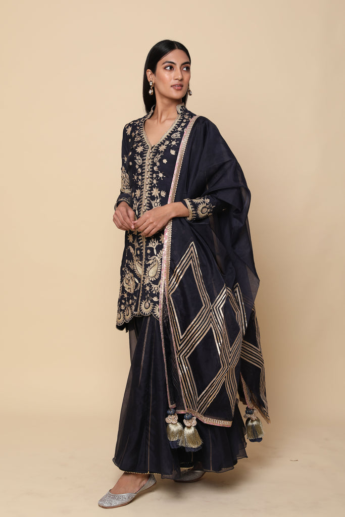 Sahiba Jacket with Sharara