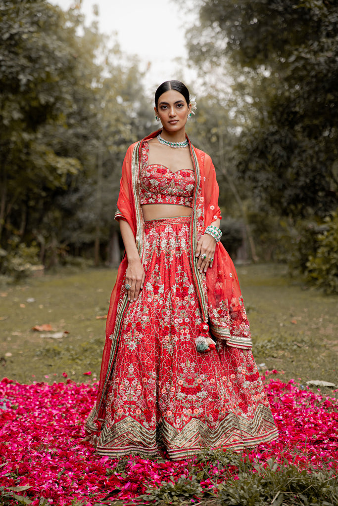 Chinar Lehenga