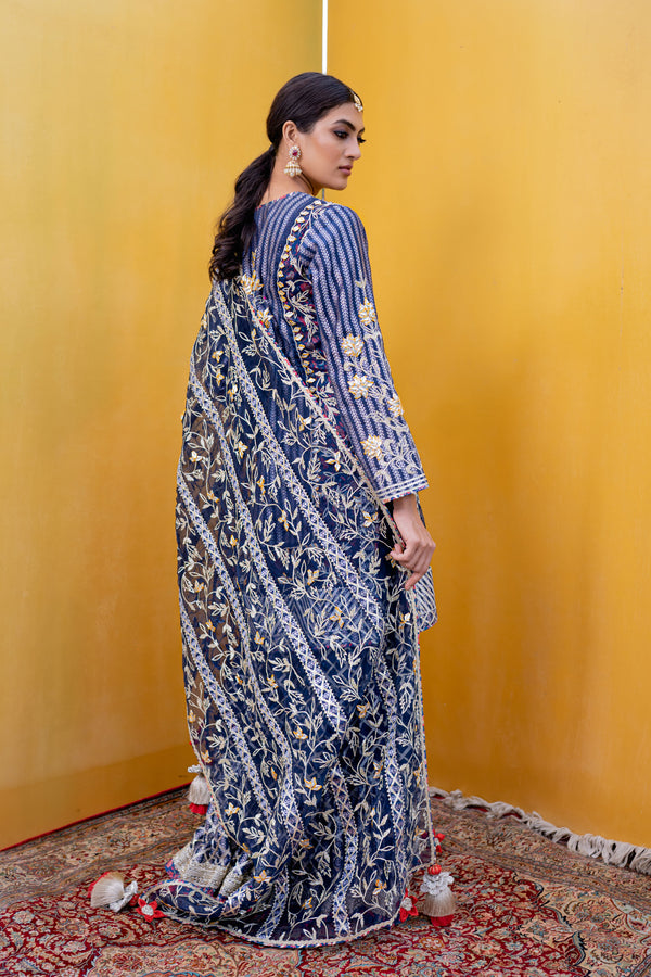 Gulmohar Short Kurta & Sharara