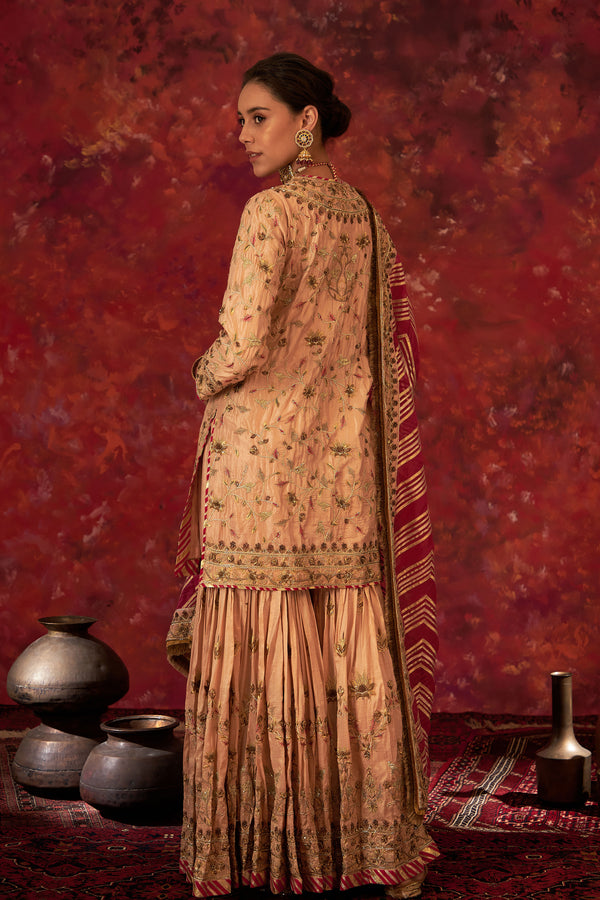 Saba Short Kurta & Sharara