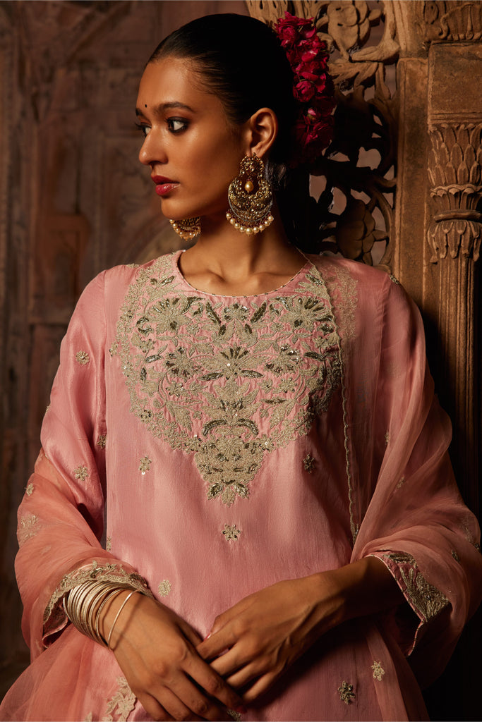 Dori Kardana Short Kurta & Sharara