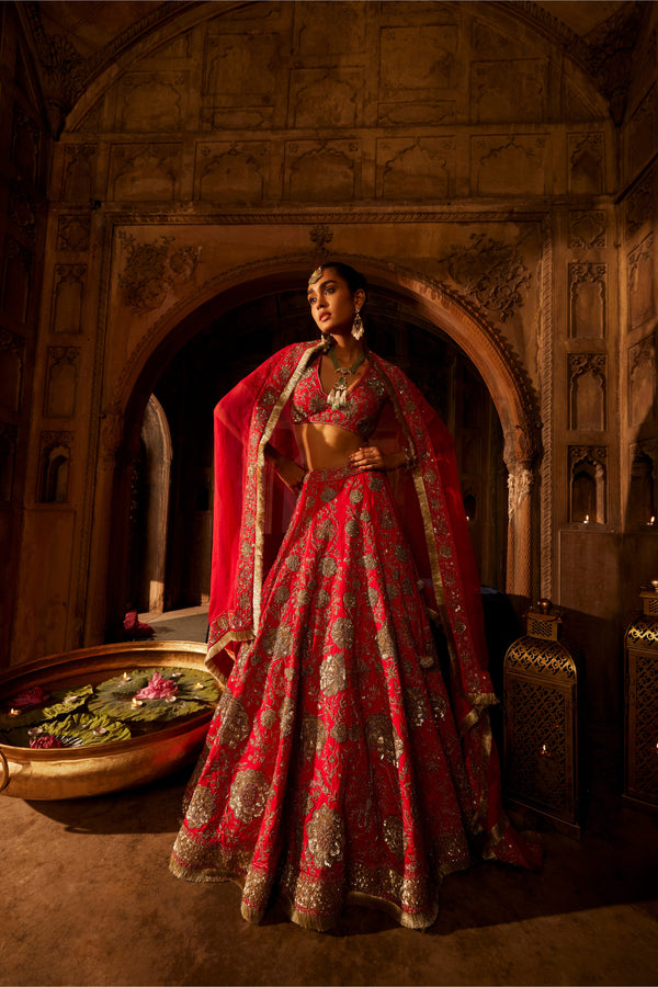 Titanium Bridal Lehenga