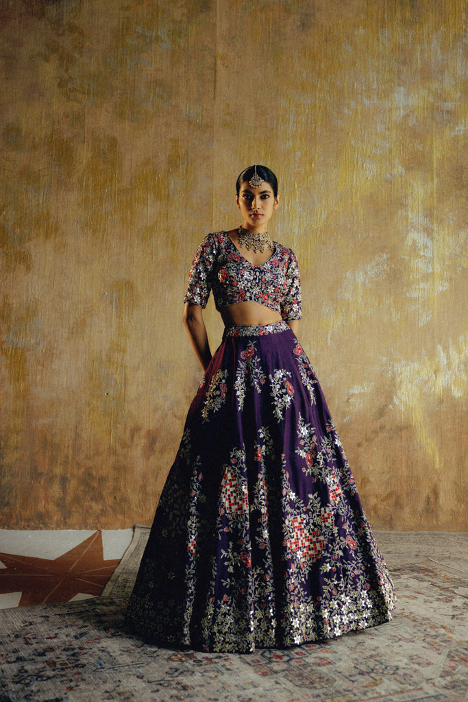 Jugnu Fusion Lehenga