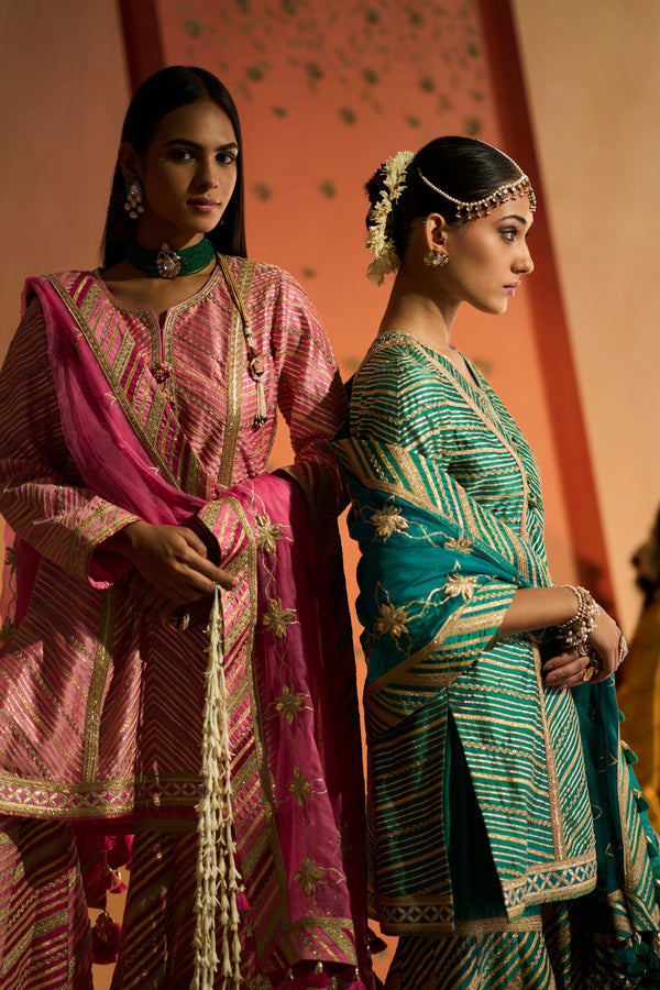 Gulrang Short Kurta & Sharara