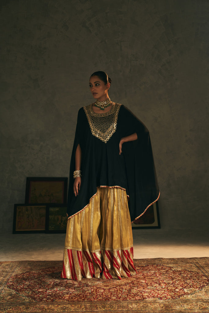 Marodi Cape with Sharara