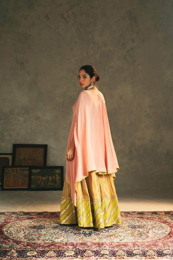 Marodi Cape with Sharara