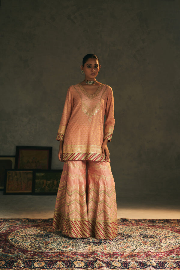 Marodi Short Kurta & Sharara