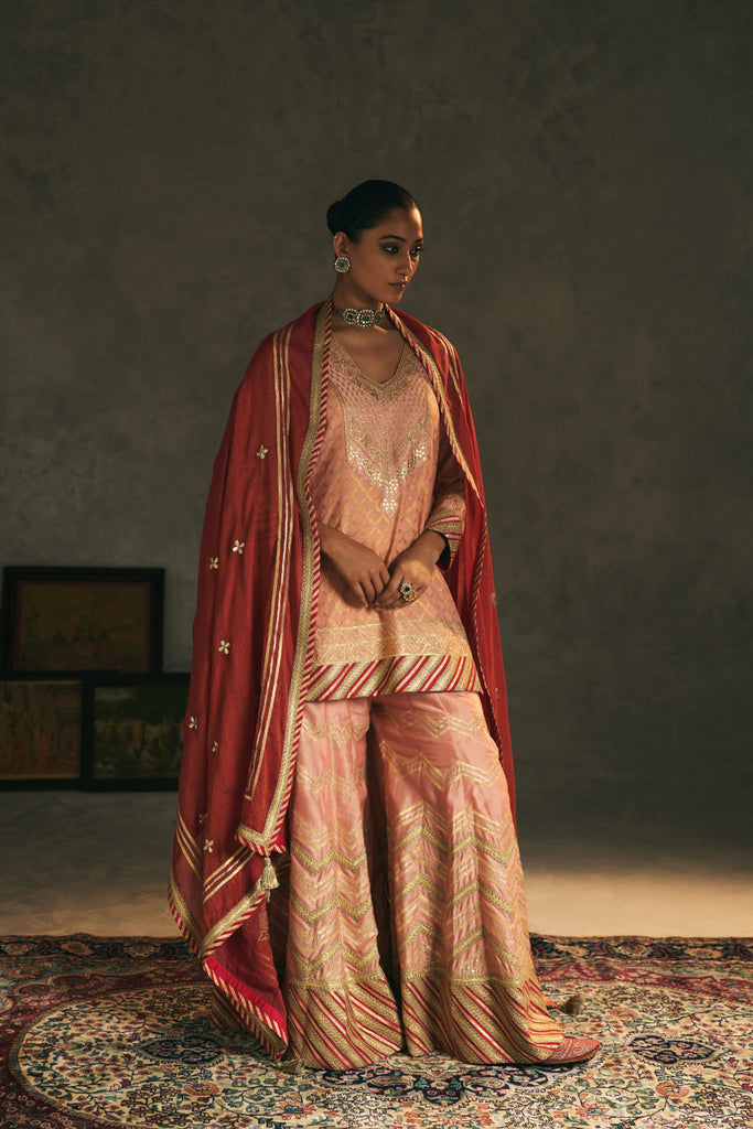 Marodi Short Kurta & Sharara