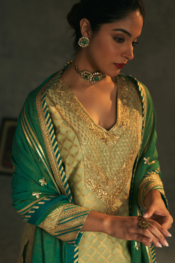 Marodi Short Kurta & Sharara