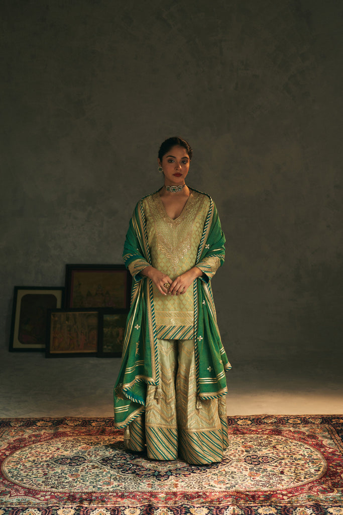 Marodi Short Kurta & Sharara