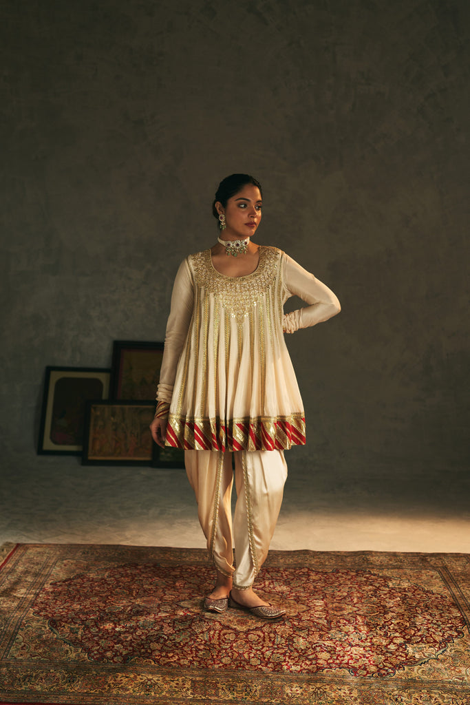 Marodi Short Kaleedar with Dhoti