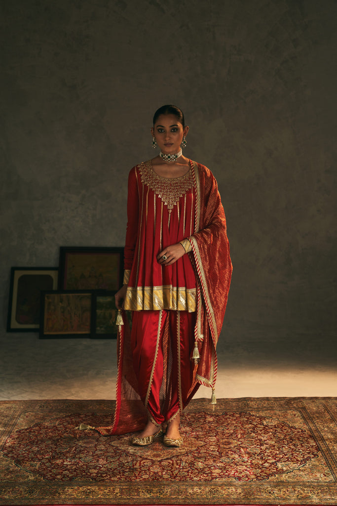 Marodi Short Kaleedar with Dhoti