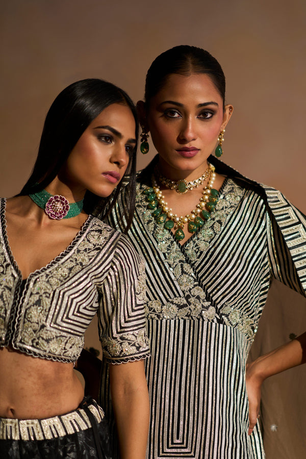 Nooreh Short Kurta & Sharara