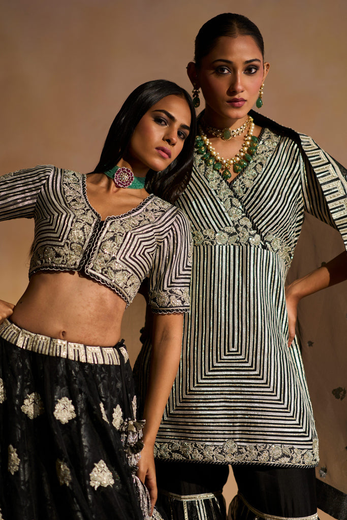 Nooreh Short Kurta & Sharara