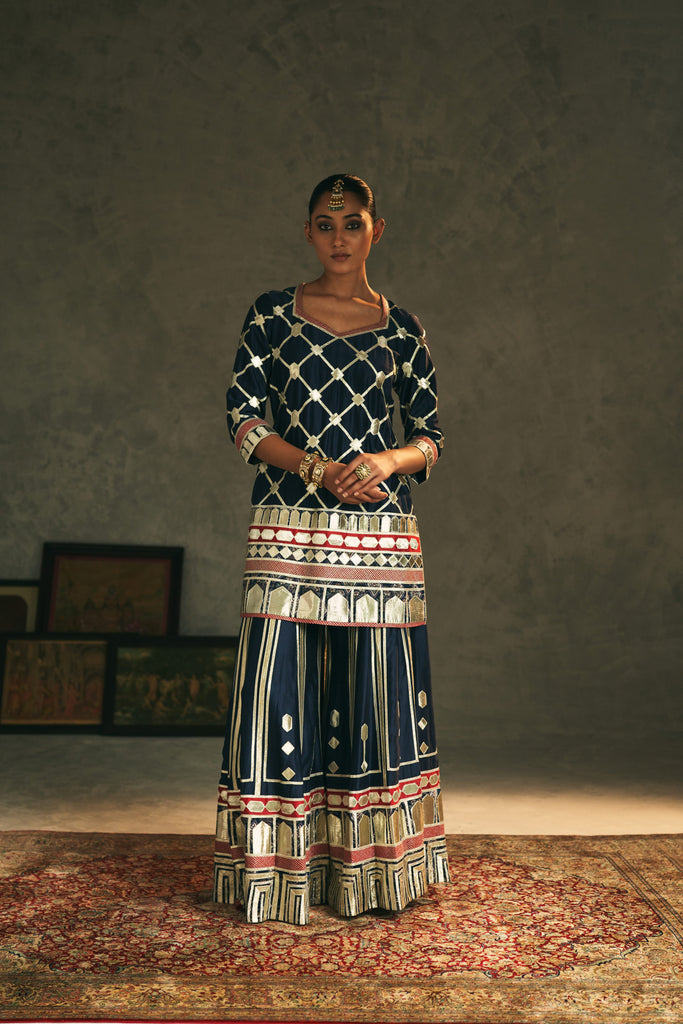 Noya Short Kurta & Sharara