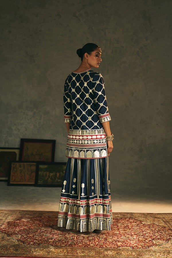 Noya Short Kurta & Sharara