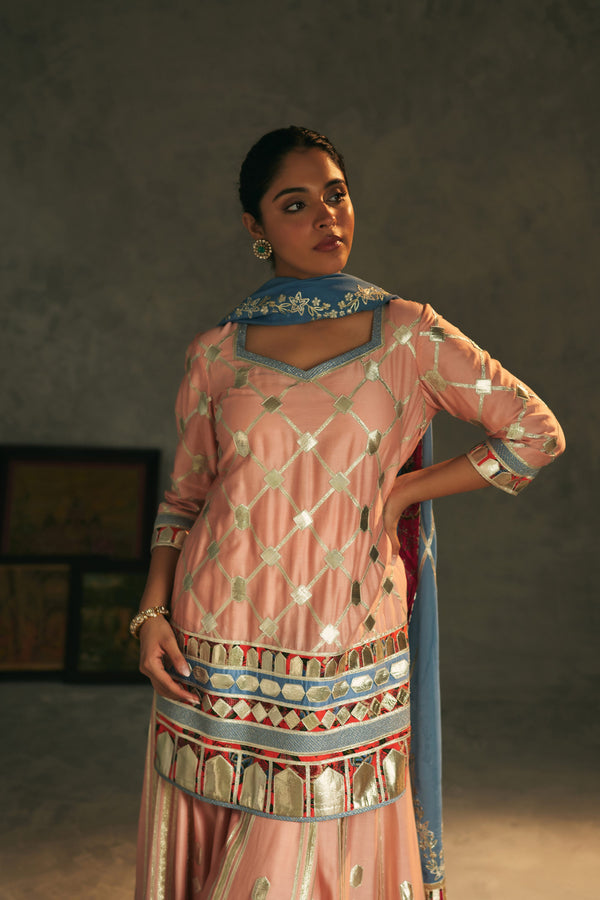 Noya Short Kurta & Sharara