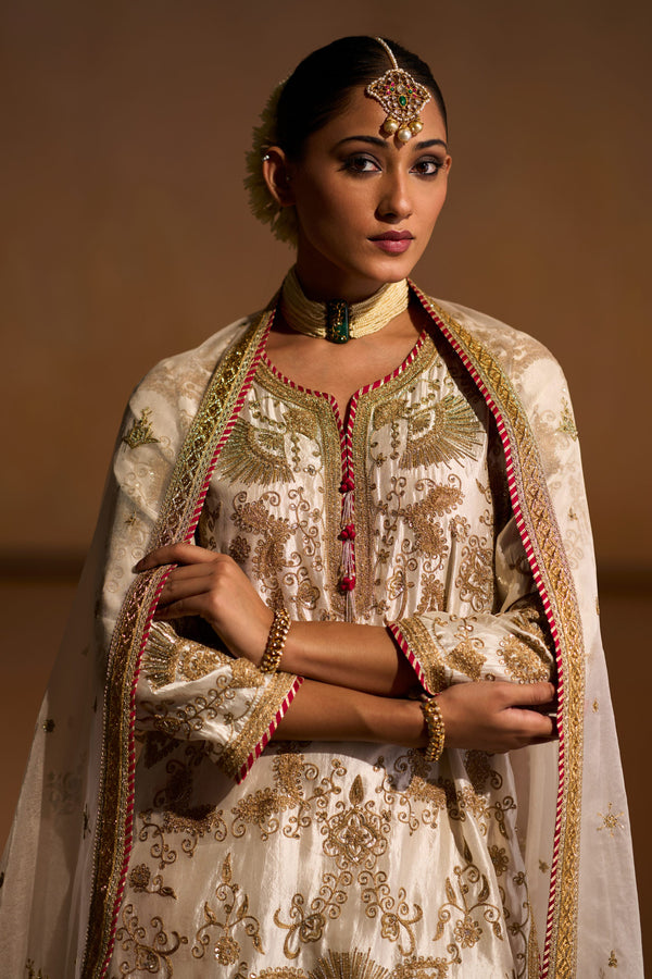 Sahiba Short Kurta & Sharara