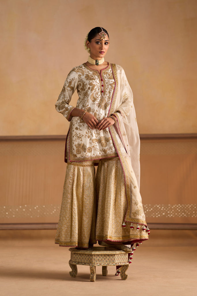 Sahiba Short Kurta & Sharara