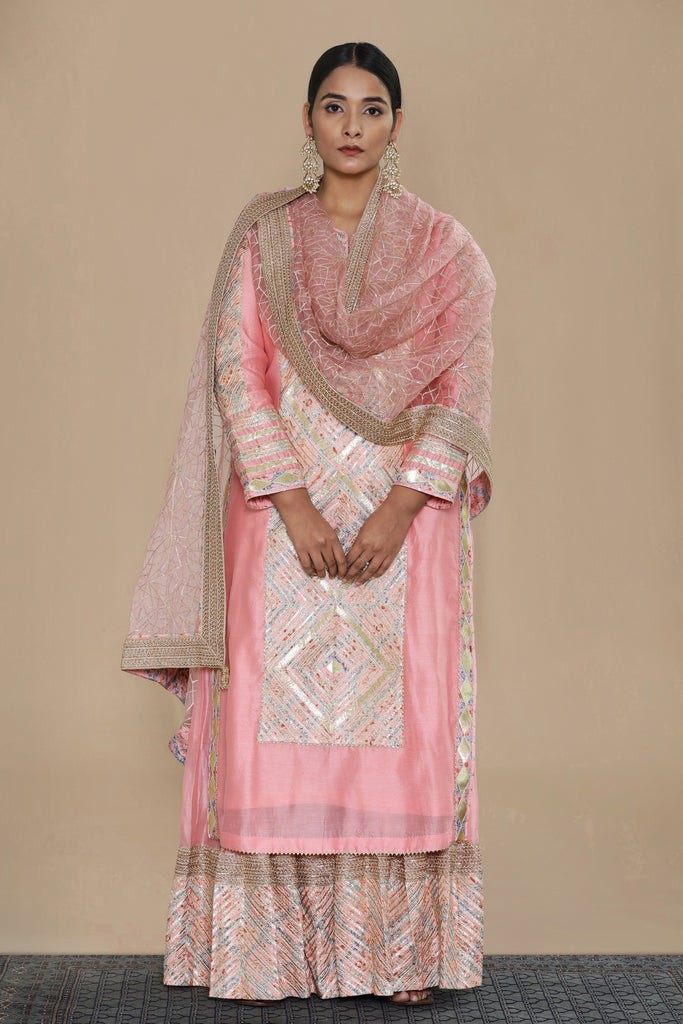 Eram Long Kurta & Sharara