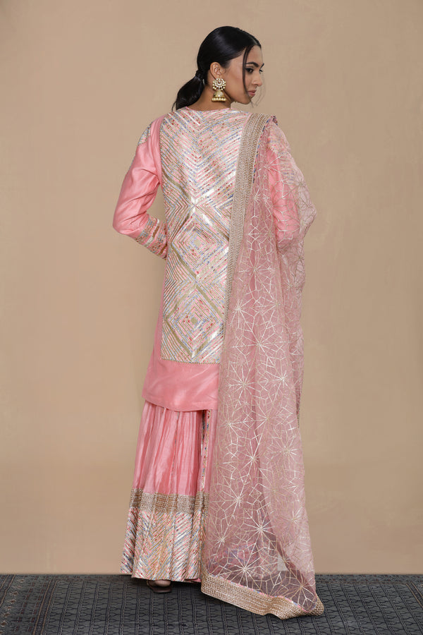 Eram Short Kurta & Sharara