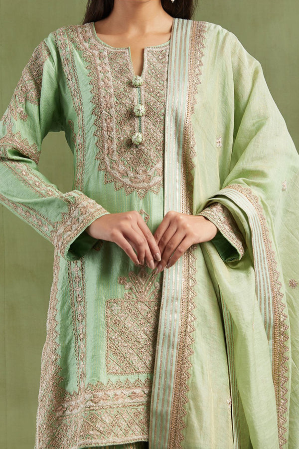 Jahanara Short Kurta & Sharara