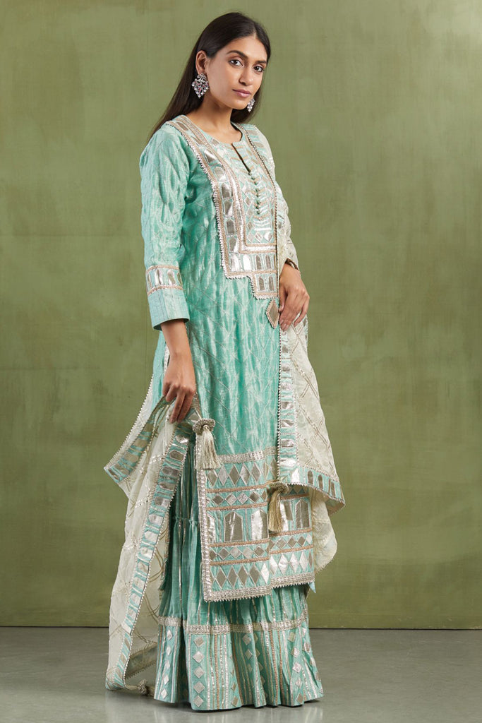 Kohinoor Long Kurta & Sharara