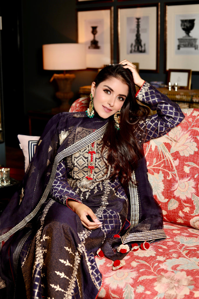 Mahira Long Kurta with Straight Pants