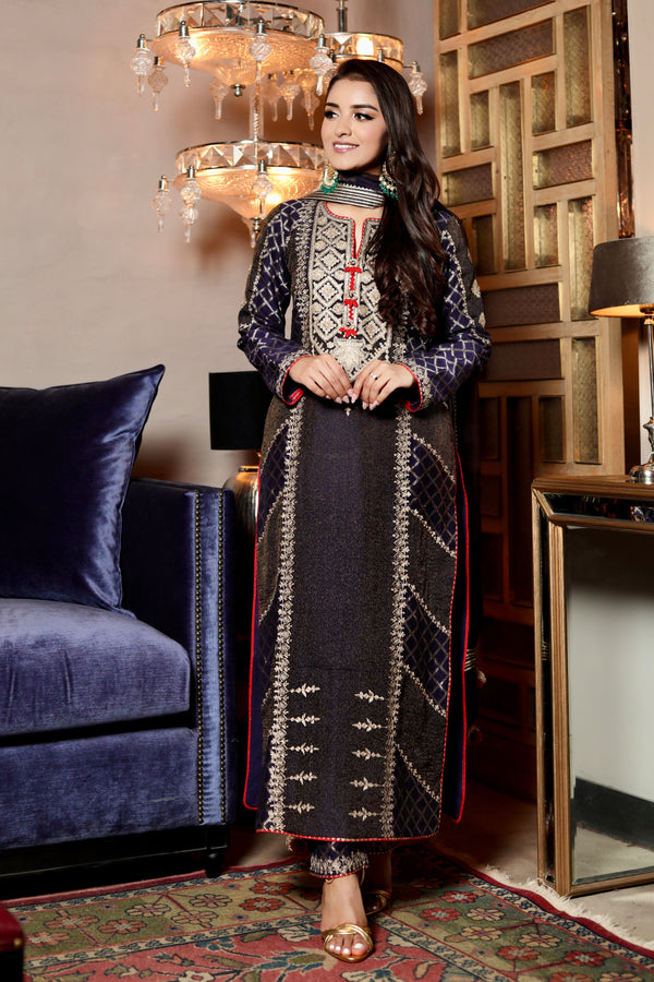 Mahira Long Kurta with Straight Pants