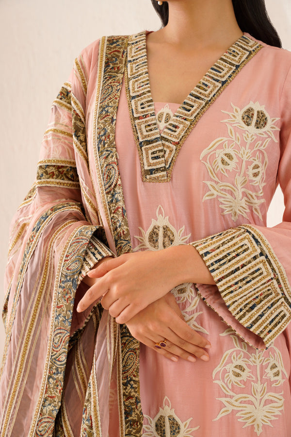 Anaar A-Line Kurta with Soft Crinkled Pants