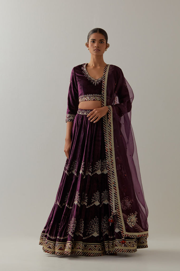 Medley Embroidered Lehenga