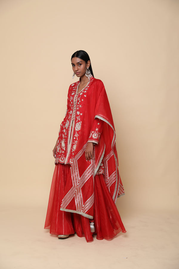 Sahiba Jacket with Sharara