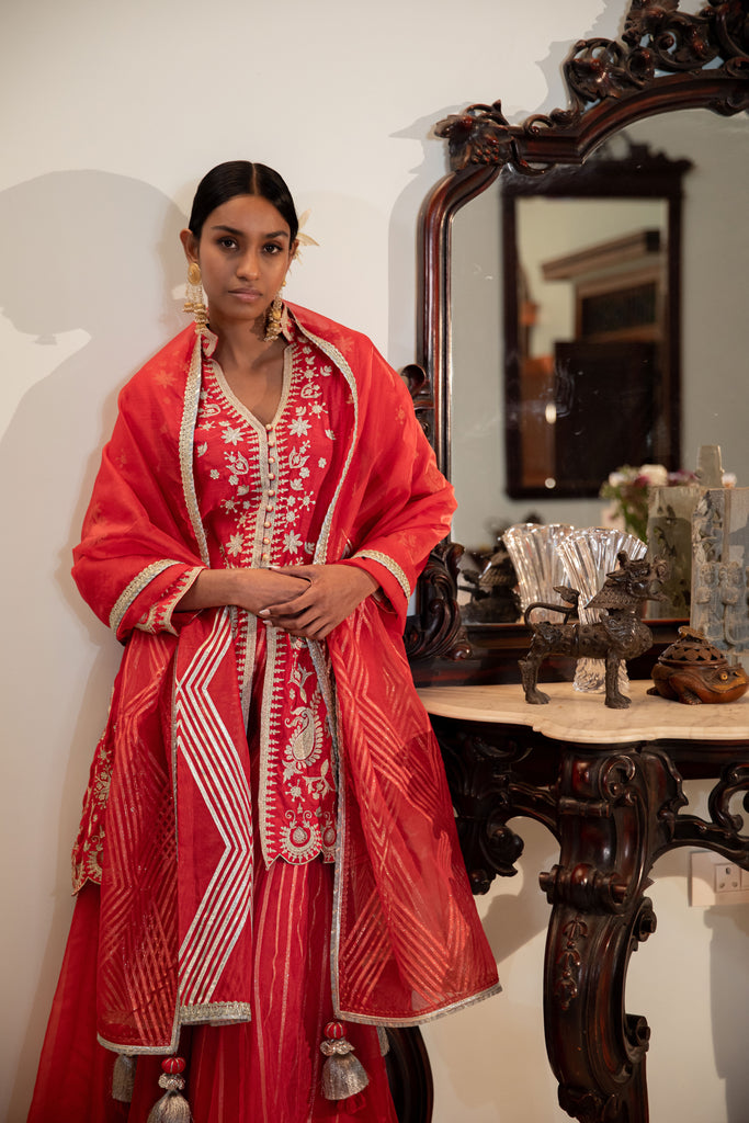 Sahiba Jacket with Sharara