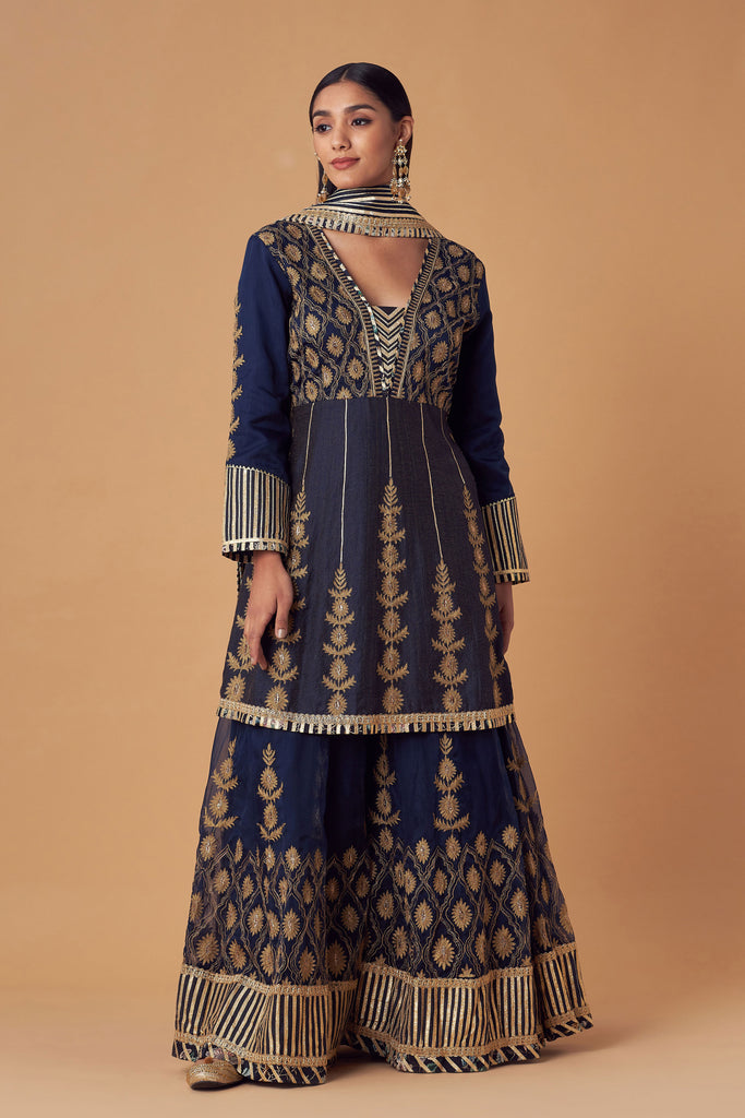 Star Short Kurta & Sharara