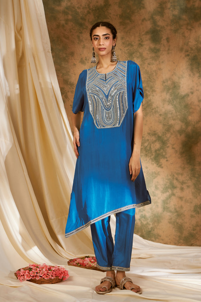 Dori Kaftan with Straight Pants