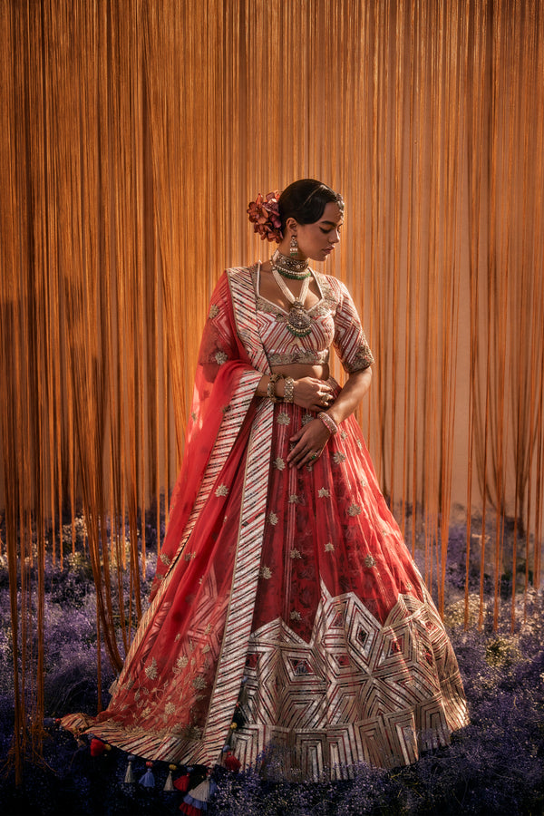 Naina Lehenga with Blouse & Dupatta