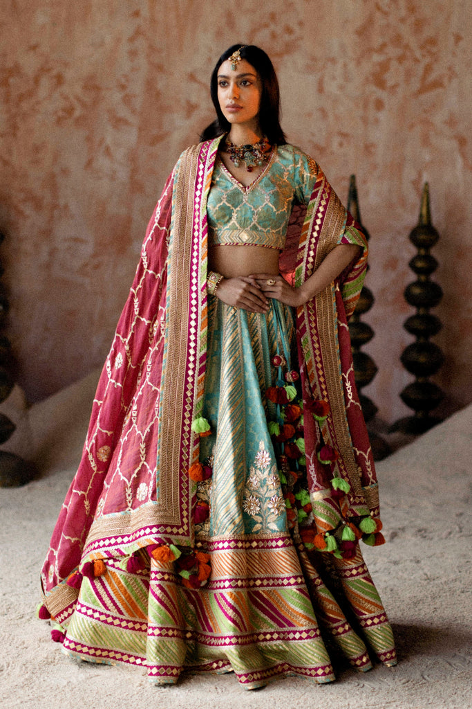 Leheriya Gota Lehenga