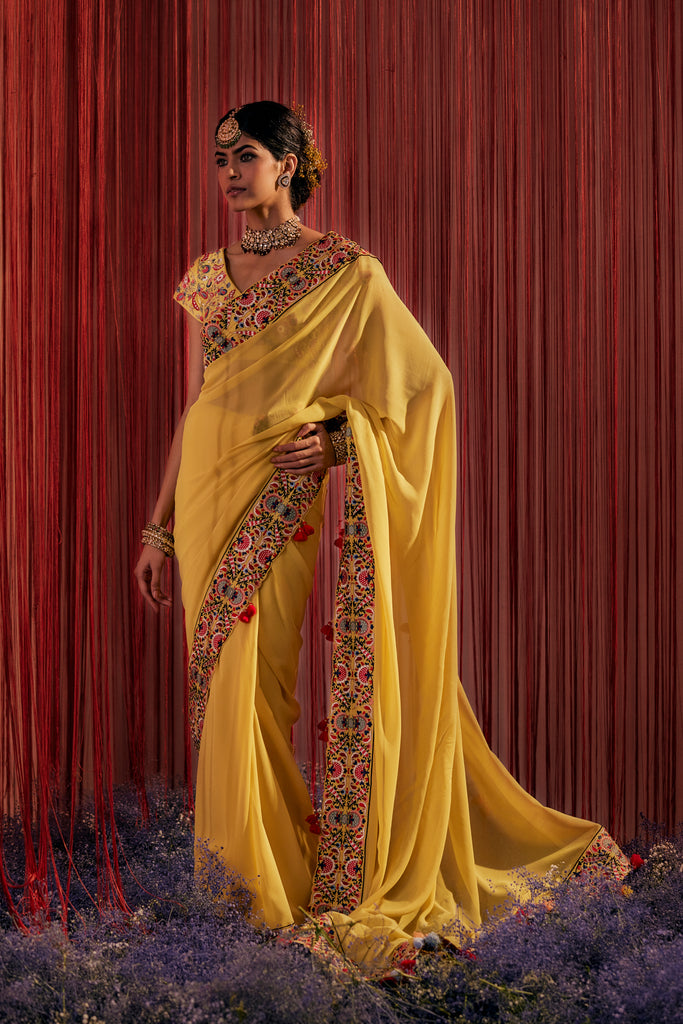 Anjali Silk By Shangrila Silky Prints On Jacquard Border Patta Sarees  Collection