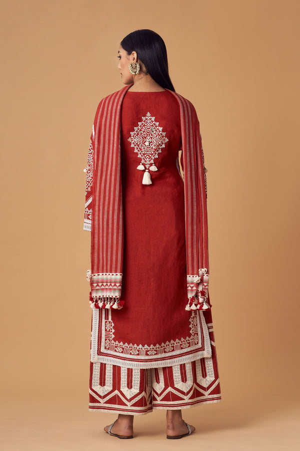 Jessica Long Kurta with Pants