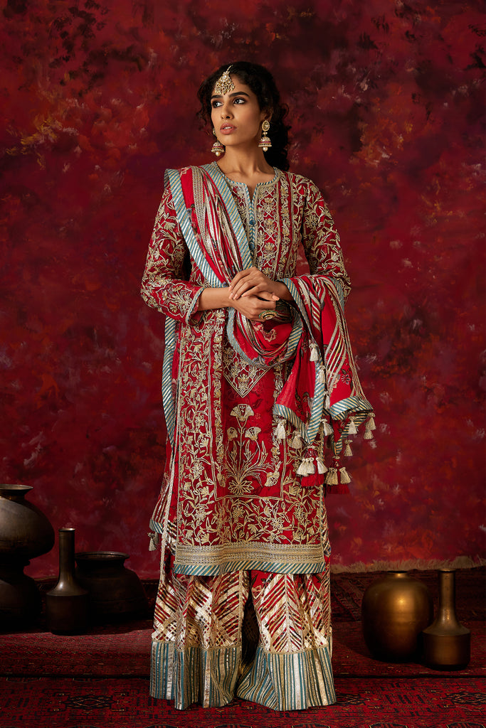 Noor Long Kurta & Sharara