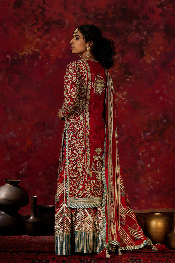 Noor Long Kurta & Sharara